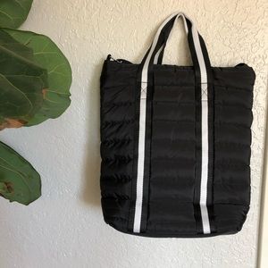 Sephora branded - puff tote with crossbody strap
